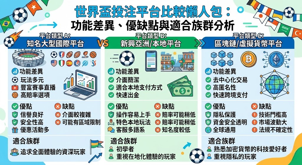 世界盃投注平台比較懶人包