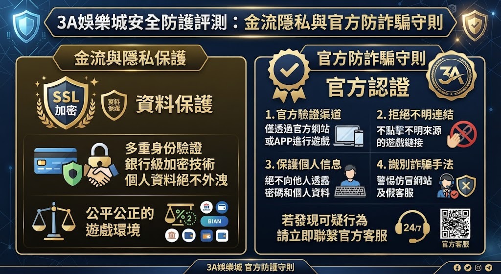 金流隱私與官方防詐騙守則 金流隱私與官方防詐騙守則