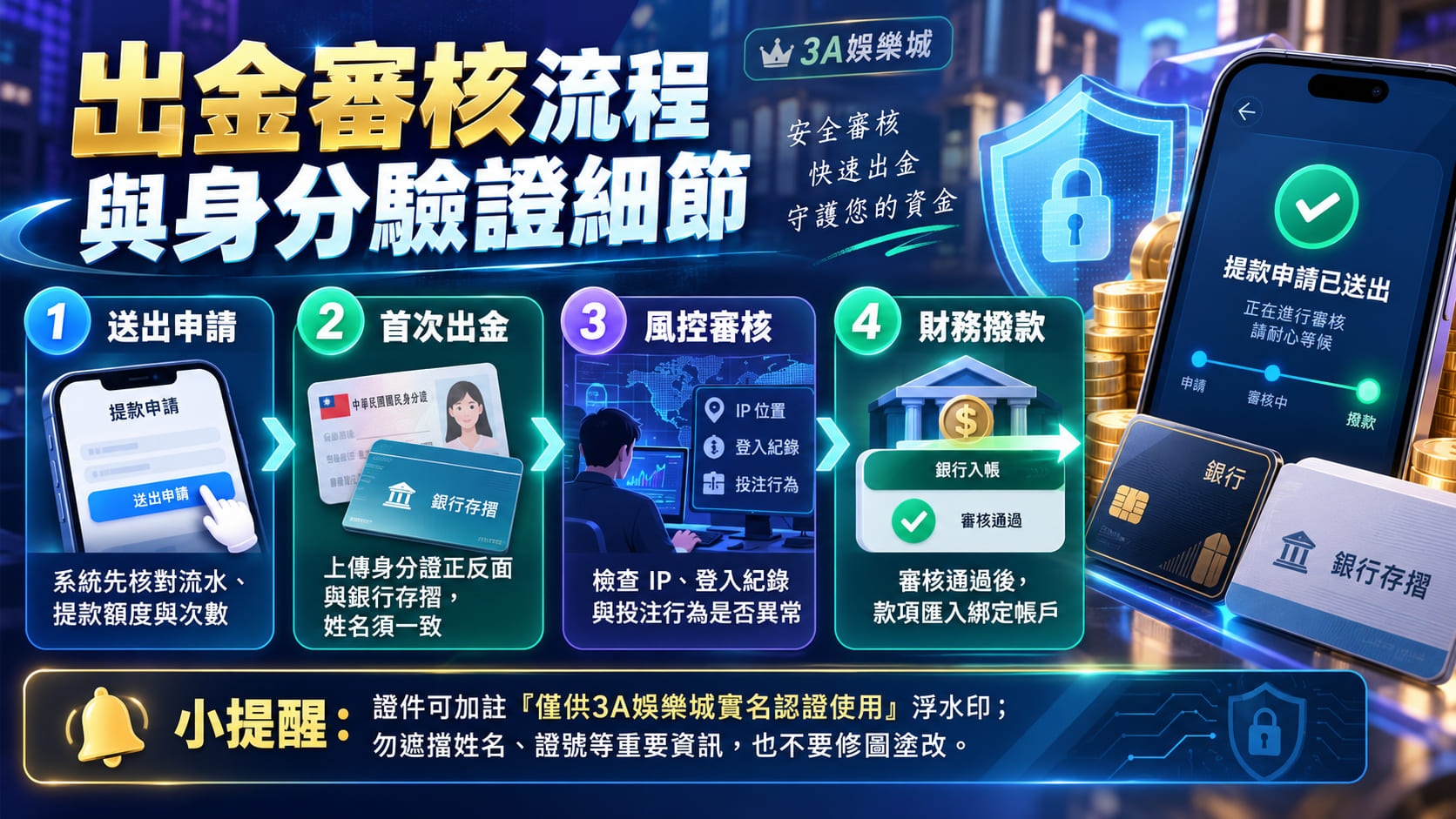 想掌握 3A娛樂城提款步驟與審核規則?先確認完整資訊,避免出金卡關。 想掌握 3A娛樂城提款步驟與審核規則?先確認完整資訊,避免出金卡關。